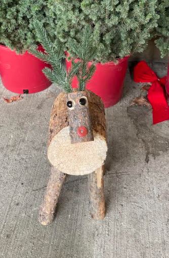 Rudi's Cuties Decorative Reindeer